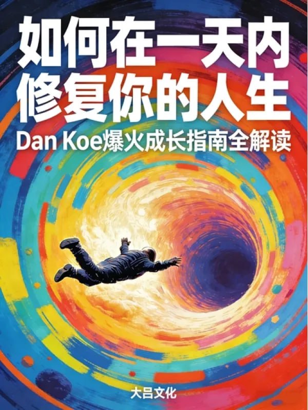 如何在一天内修复你的人生：Dan Koe 爆火成长指南原文全解读 - 夸克网盘 资源封面图