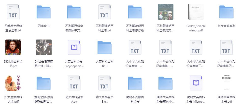百科全书系列超级大合集 [人文社科] - 夸克网盘 资源封面图