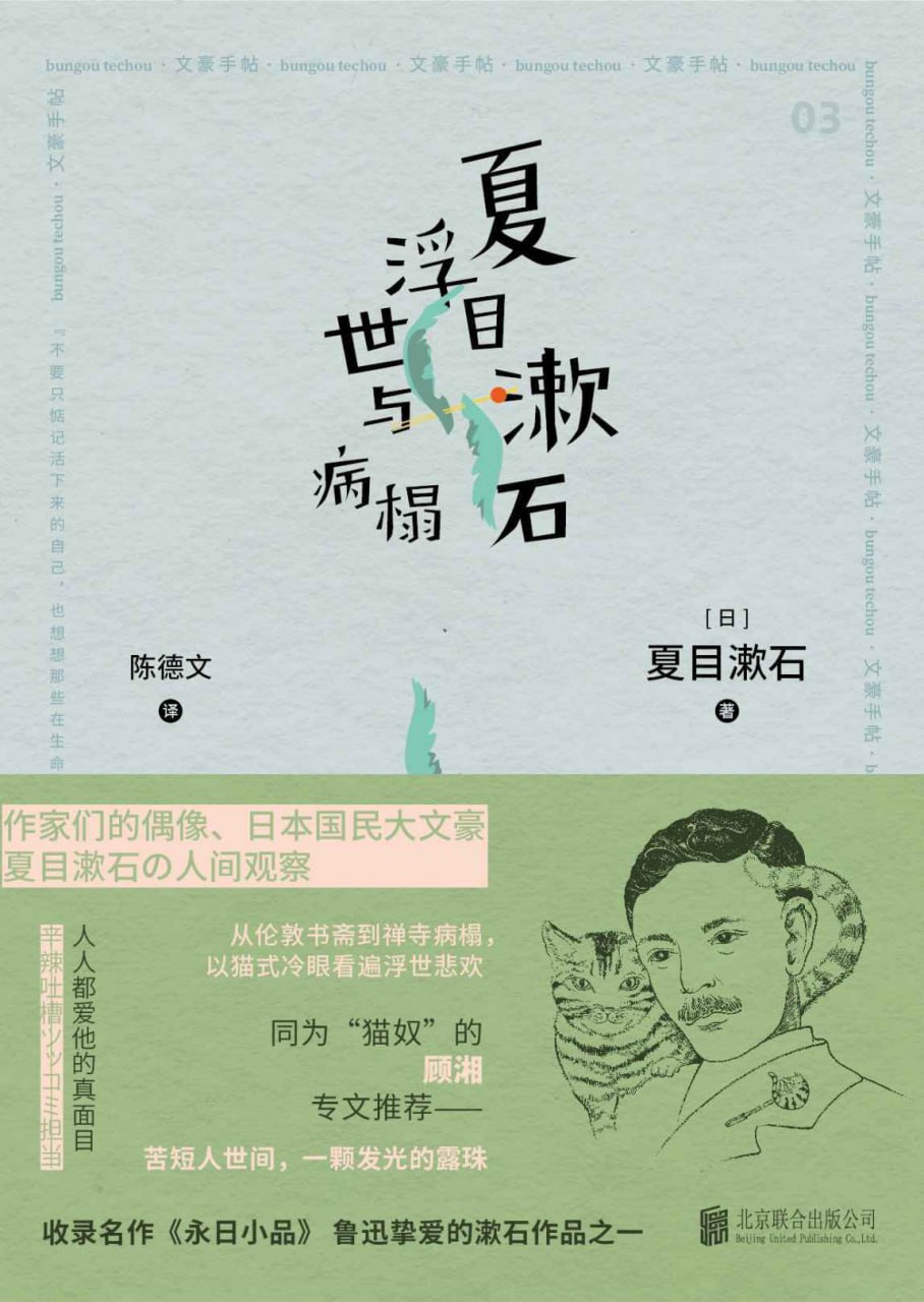 夏目漱石浮世与病榻 [小说文学] - 夸克网盘 资源封面图