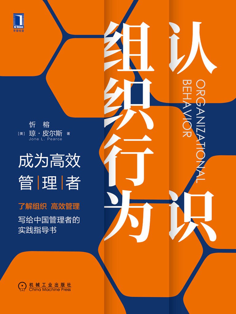 认识组织行为：成为高效管理者 [经营管理] - 夸克网盘 资源封面图