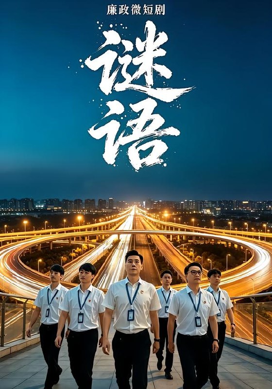 廉政微短剧：谜语（6集）罗马&王卉|短剧 - 百度网盘 资源封面图