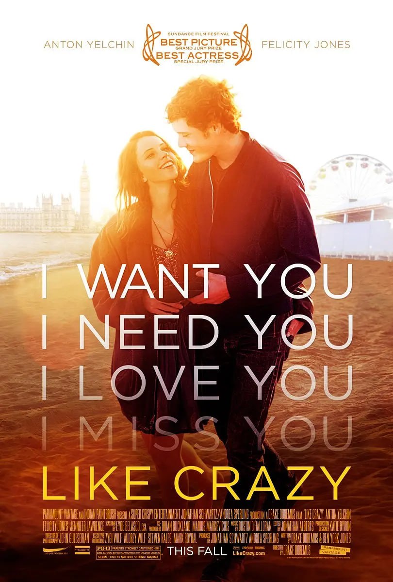 爱疯了 Like Crazy (2011) - 夸克网盘 资源封面图