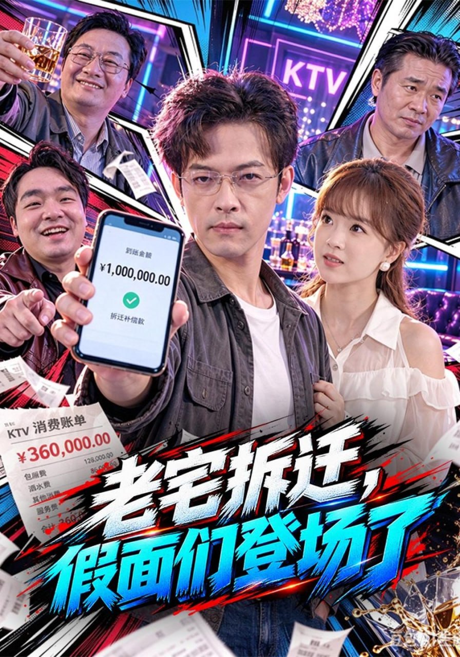 老宅拆迁，假面们登场了（70集）马昂&王新月|短剧 - 百度网盘 资源封面图