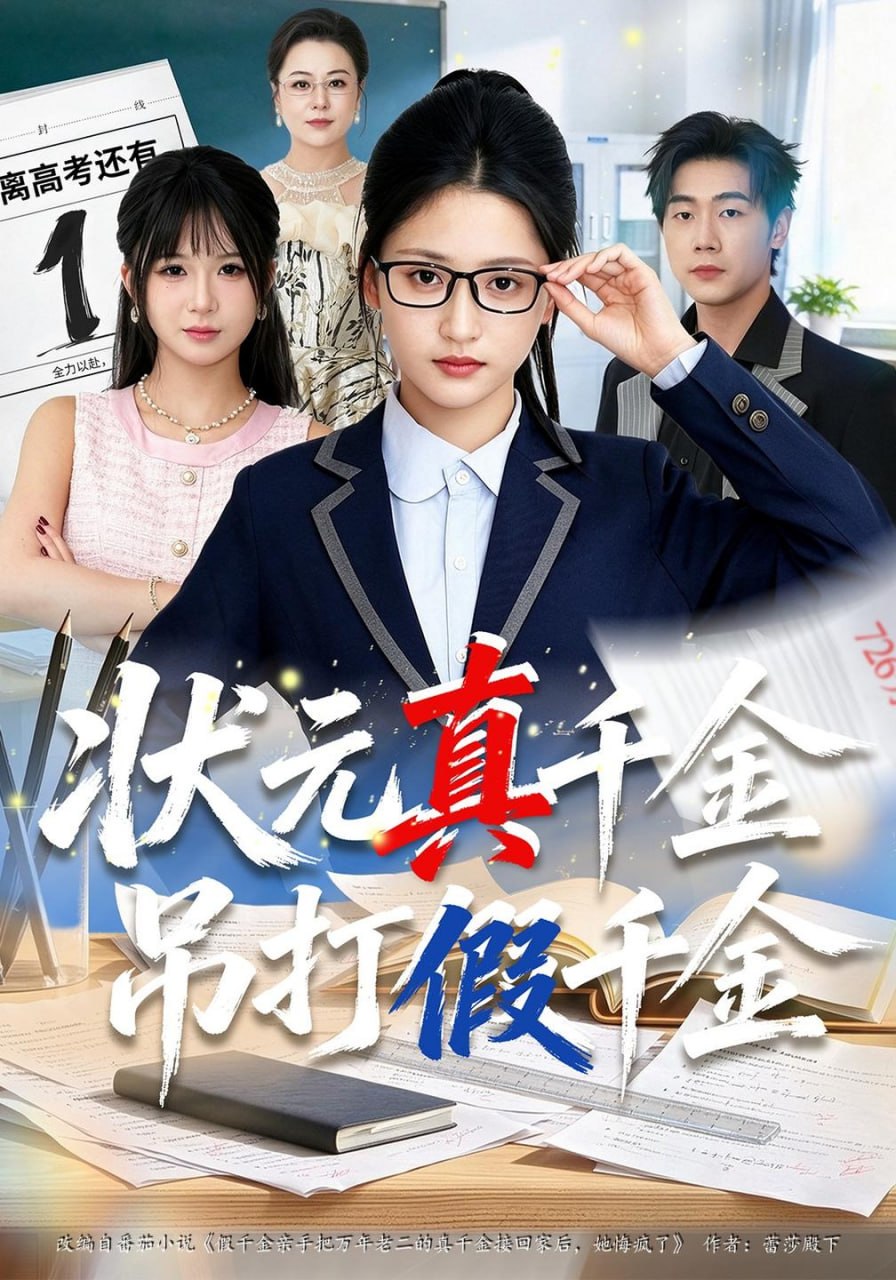 状元真千金吊打假千金（55集）汪巧&黄健|短剧 - 百度网盘 资源封面图