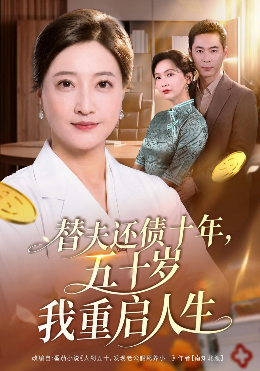 替夫还债十年，五十岁我重启人生（80集）卢丽娜&文江|短剧 - 百度网盘 资源封面图