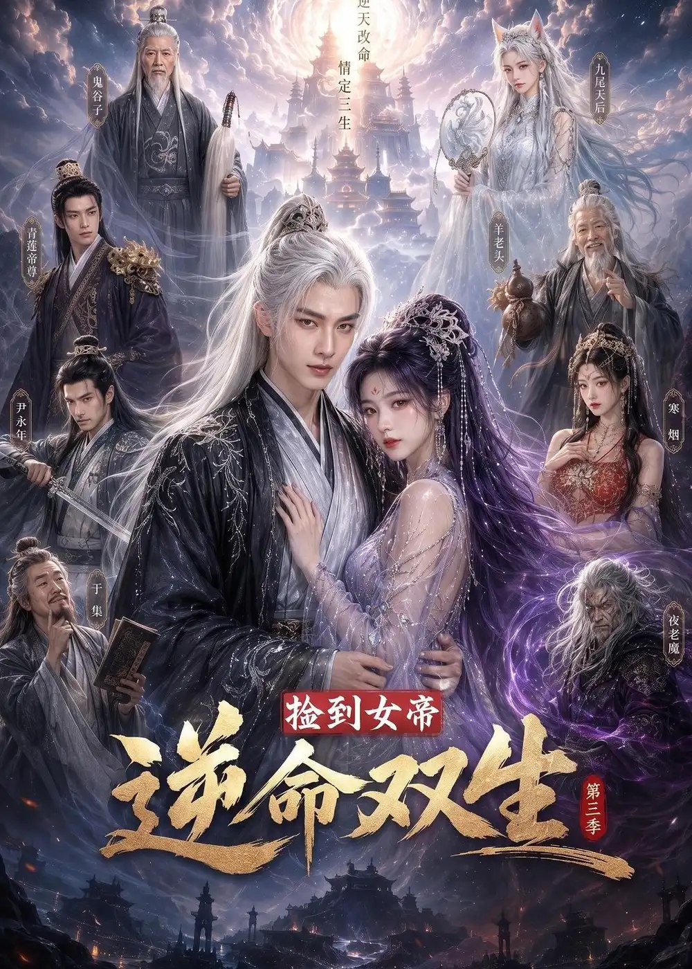 捡到女帝，逆命双生第三季&捡到女帝逆命双生第三季（91集）AI短剧 - 夸克网盘 资源封面图