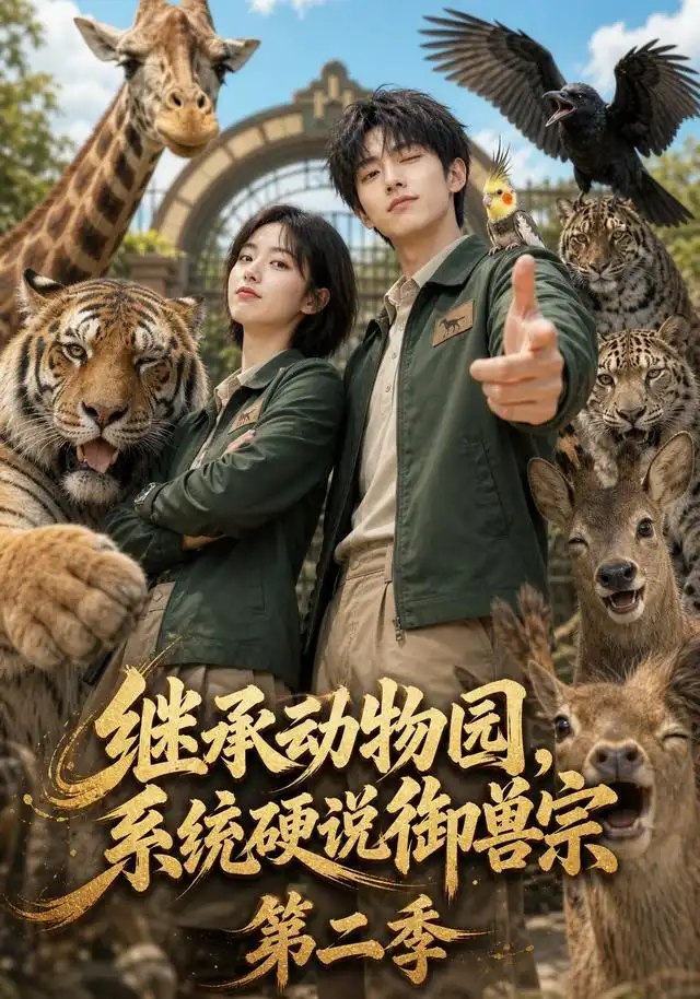 继承动物园，系统硬说御兽宗第二季&继承动物园系统硬说御兽宗第二季（96集）AI短剧 - 夸克网盘 资源封面图