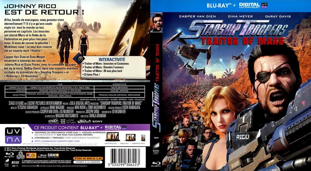 星河战队：火星叛国者 Starship Troopers Traitor of Mars (2017) - 夸克网盘 资源封面图