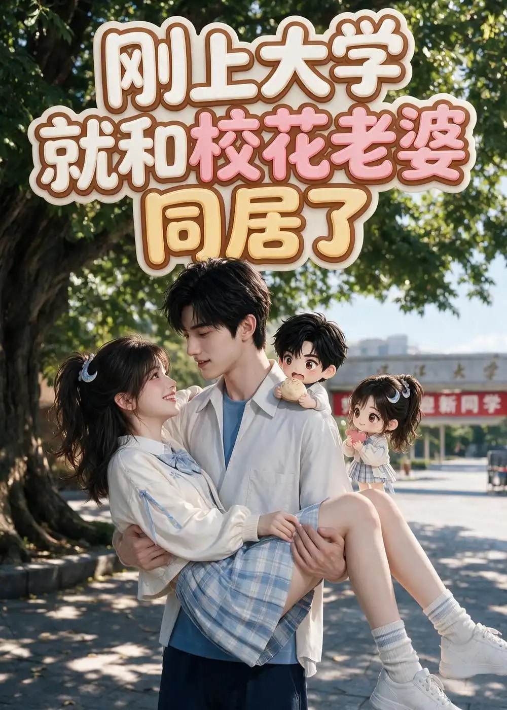 刚上大学就和校花老婆同居了（138集）AI短剧 - 夸克网盘 资源封面图