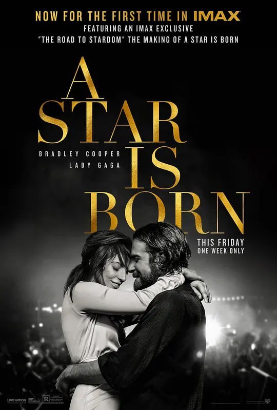 一个明星的诞生 A Star Is Born (2018) - 夸克网盘 资源封面图
