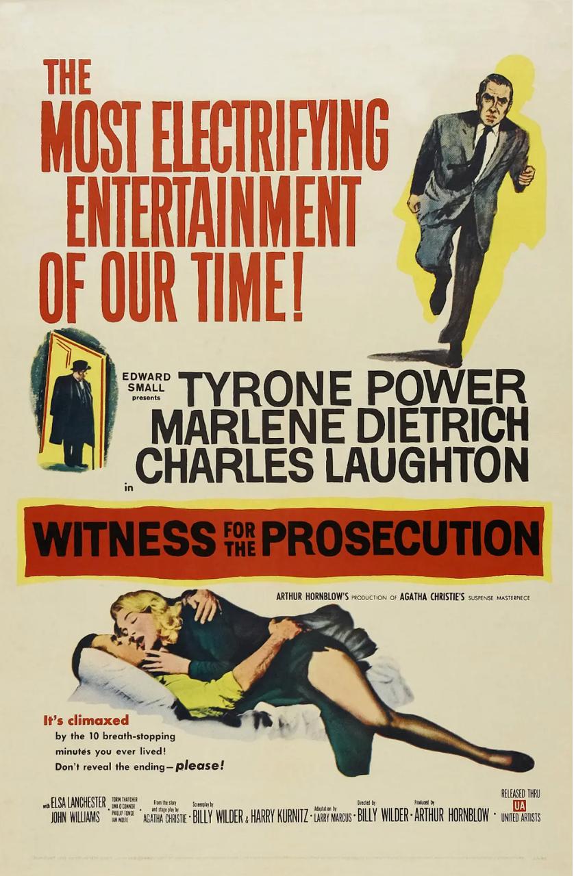控方证人 Witness for the Prosecution (1957) - 百度网盘 资源封面图