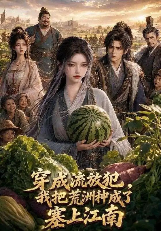 穿成流放犯，我把荒洲种成了塞上江南&穿成流放犯我把荒洲种成了塞上江南（53集）AI短剧 - 夸克网盘 资源封面图