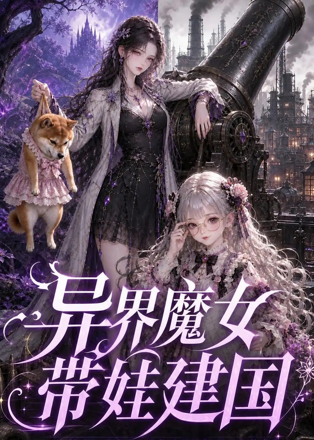 异界魔女带娃建国（65集）AI短剧 - 夸克网盘 资源封面图
