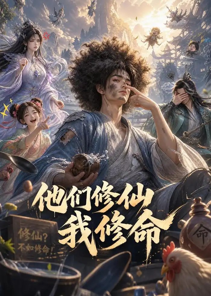 他们修仙我修命（123集）AI短剧 - 夸克网盘 资源封面图