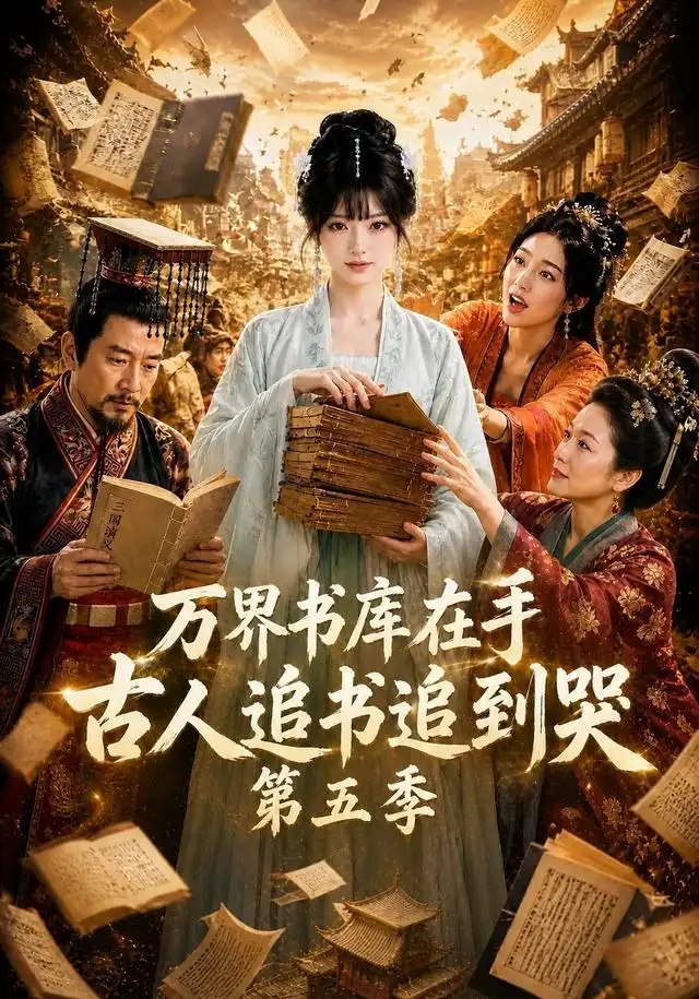 万界书库在手，古人追书追到哭第五季&万界书库在手古人追书追到哭第五季（133集）AI短剧 - 夸克网盘 资源封面图