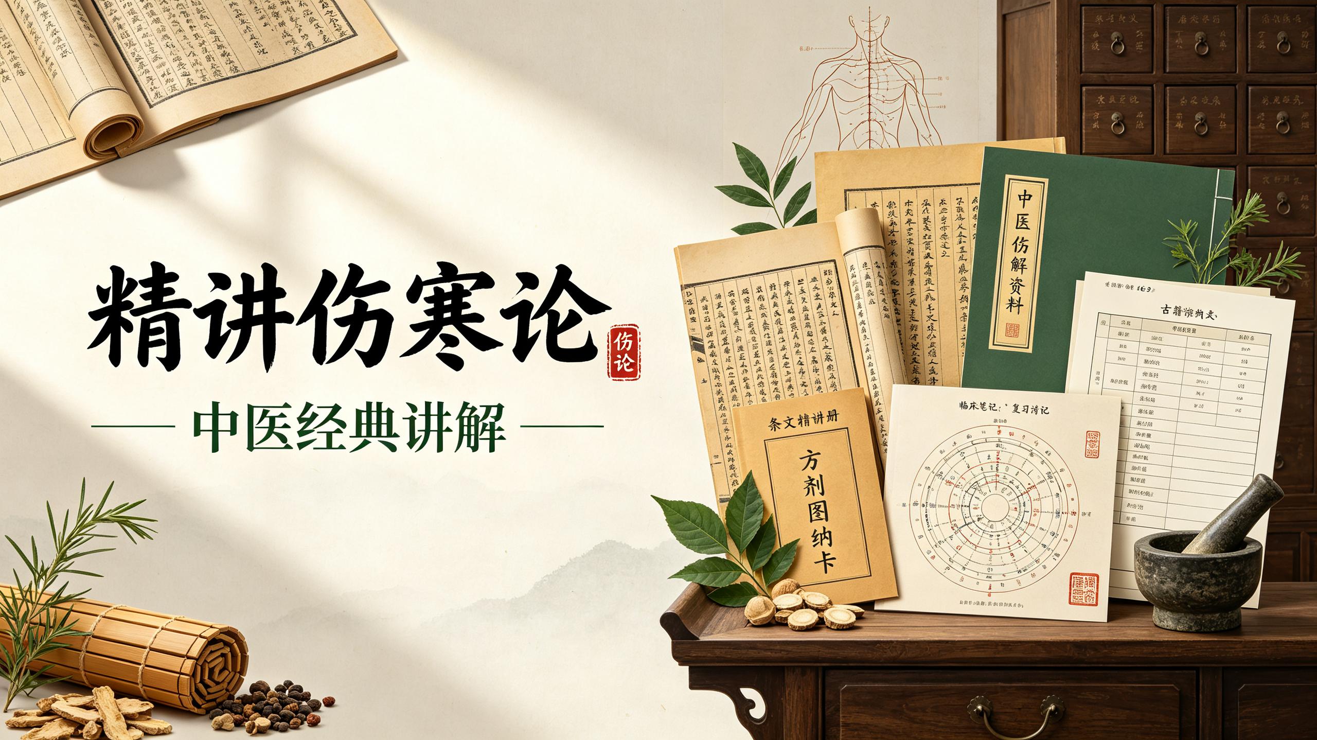精讲伤寒论｜中医经典｜音频 - 夸克网盘 资源封面图