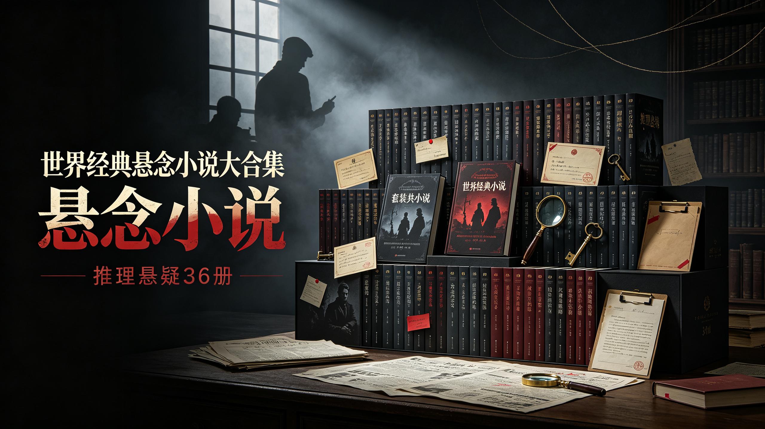 《世界经典悬念小说大合集》套装共36册 匪夷所思 局中局[pdf] - 夸克网盘 资源封面图
