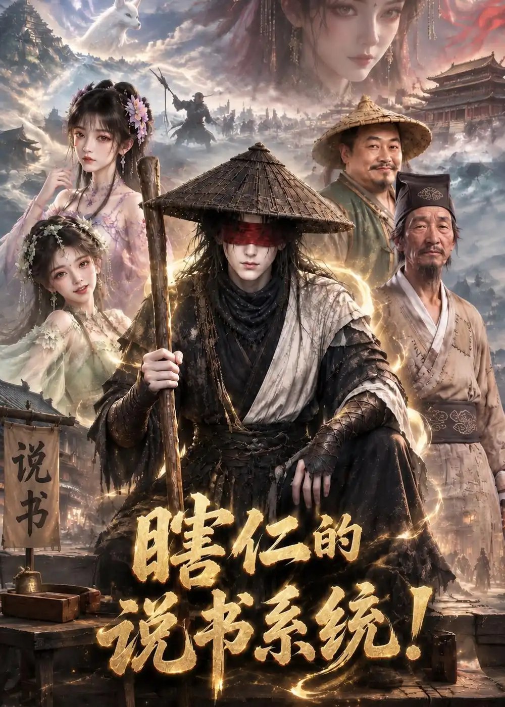 瞎仁的说书系统！&瞎仁的说书系统（101集）AI短剧 - 夸克网盘 资源封面图