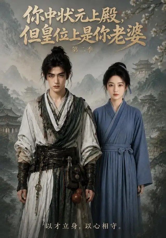 你中状元上殿，但皇位上是你老婆第二季&你中状元上殿但皇位上是你老婆第二季（211集）AI短剧 - 夸克网盘 资源封面图