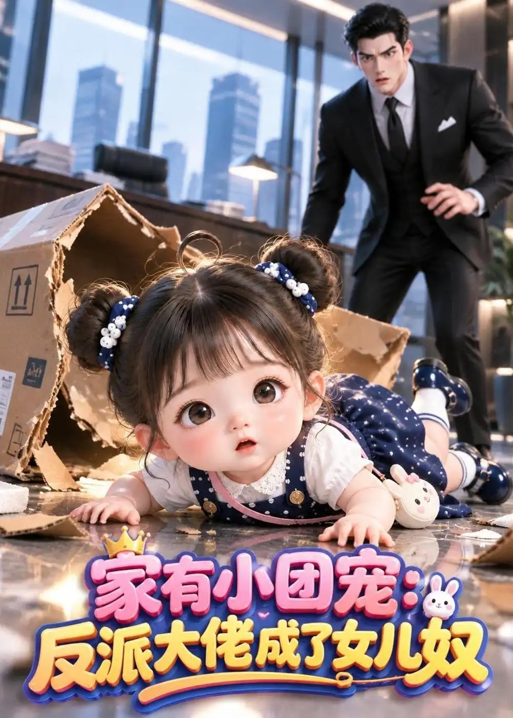 家有小团宠：反派大佬成了女儿奴&家有小团宠反派大佬成了女儿奴（65集）AI短剧 - 夸克网盘 资源封面图