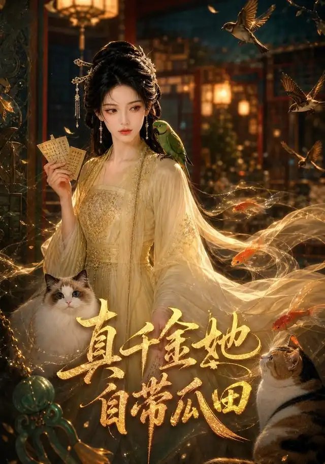 真千金她自带瓜田（52集）AI短剧 - 夸克网盘 资源封面图