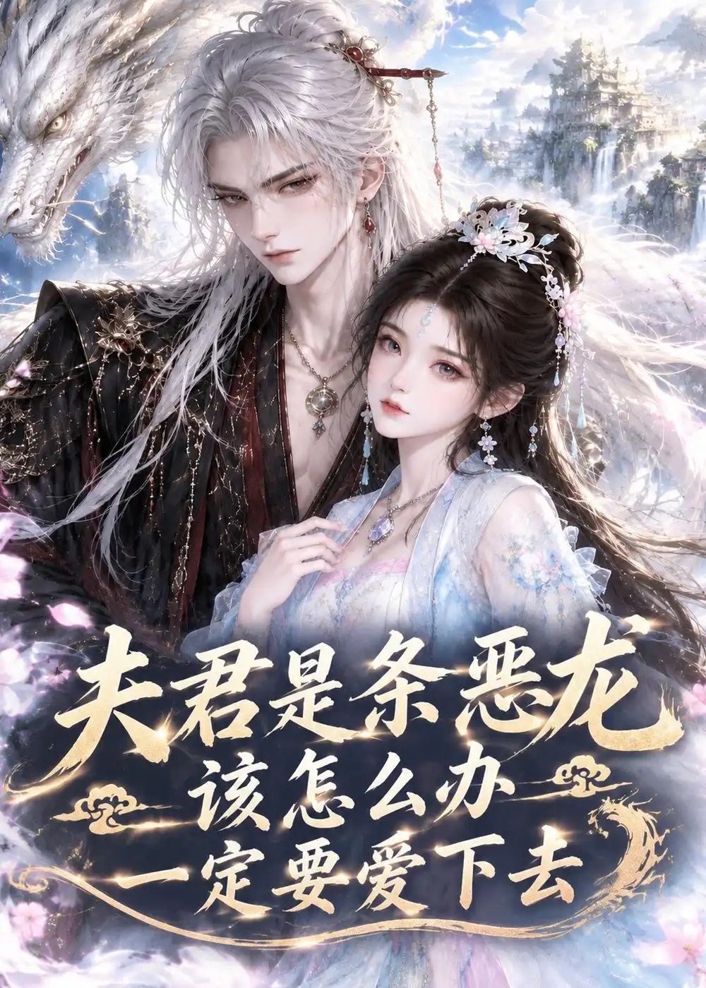 夫君是条恶龙该怎么办一定要爱下去（130集）AI短剧 - 夸克网盘 资源封面图