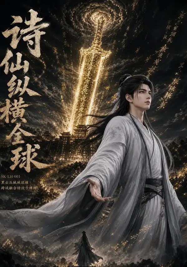 诗仙纵横全球（80集）AI短剧 - 夸克网盘 资源封面图