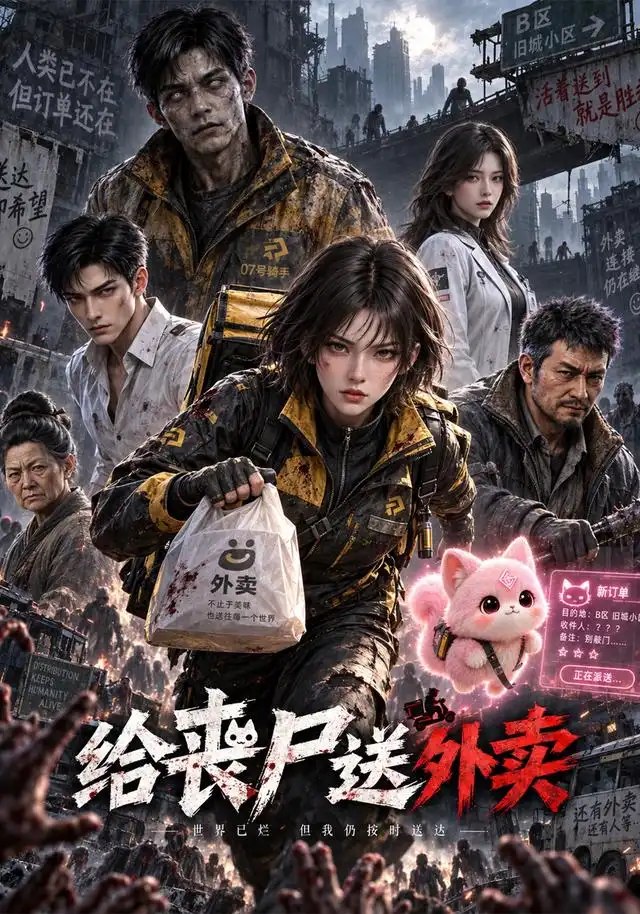给丧尸送外卖（40集）AI短剧 - 夸克网盘 资源封面图