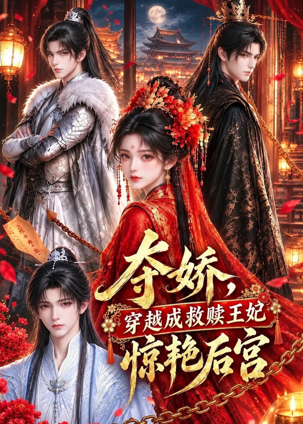 夺娇，穿越成救赎王妃惊艳后宫&夺娇穿越成救赎王妃惊艳后宫（64集）AI短剧 - 夸克网盘 资源封面图