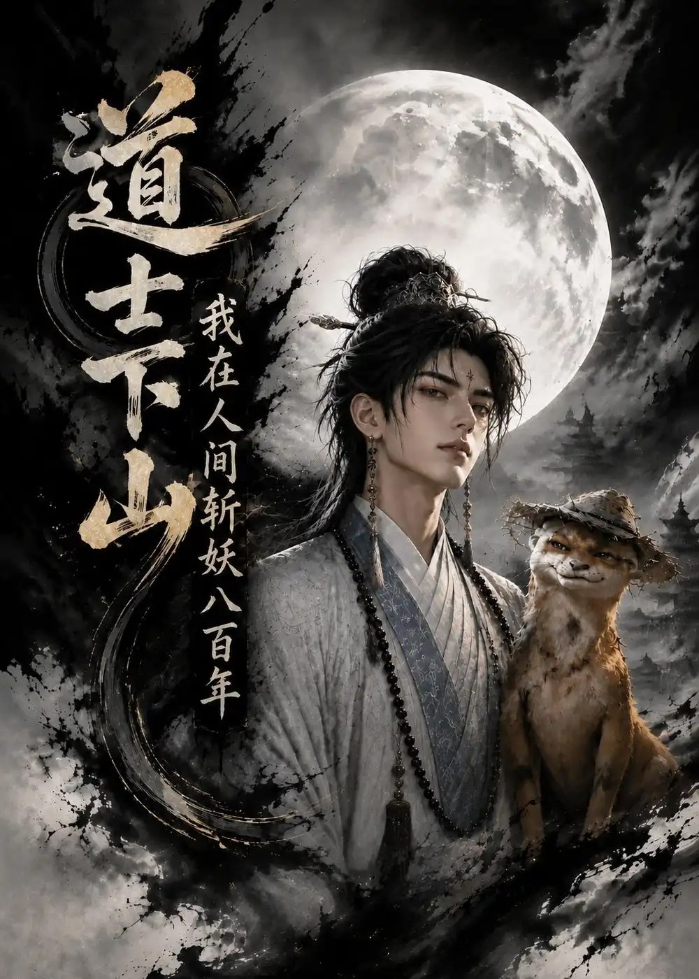 道士下山：我在人间斩妖八百年&道士下山我在人间斩妖八百年（105集）AI短剧 - 夸克网盘 资源封面图