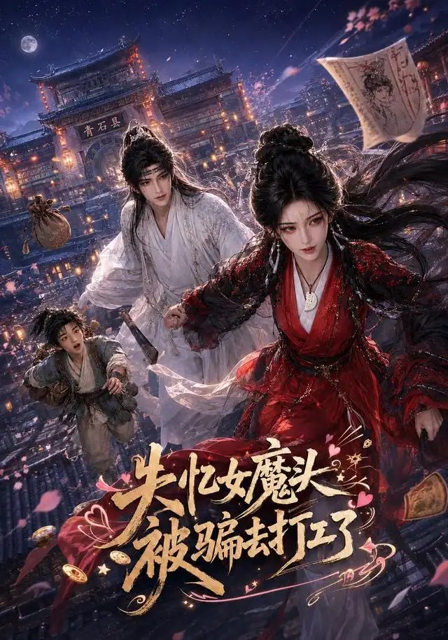失忆女魔头被骗去打工了（60集）AI短剧 - 夸克网盘 资源封面图