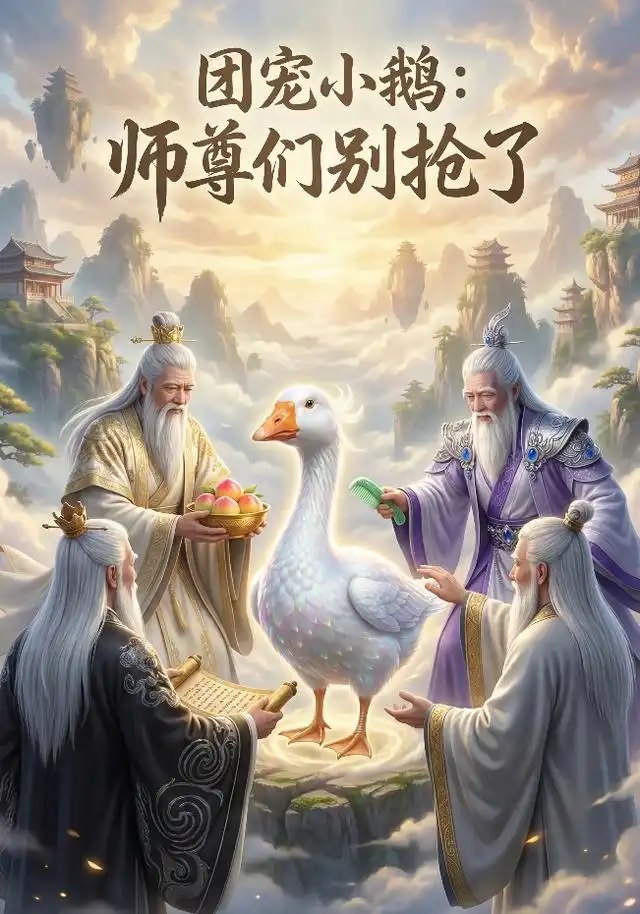 团宠小鹅：师尊们别抢了&团宠小鹅师尊们别抢了（52集）AI短剧 - 夸克网盘 资源封面图