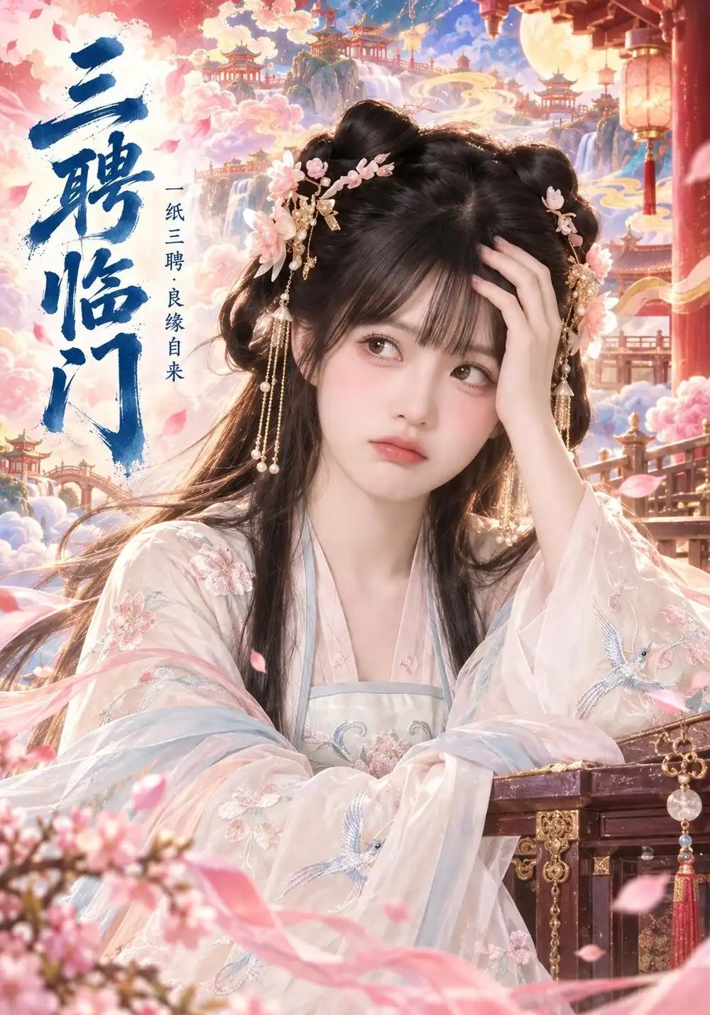 三聘临门（31集）AI短剧 - 夸克网盘 资源封面图