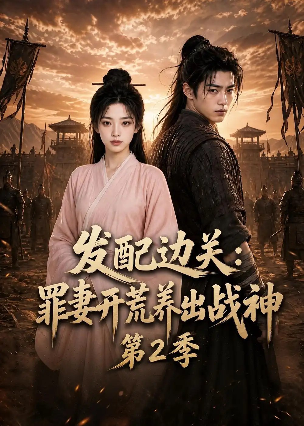 发配边关：罪妻开荒养出战神第2季&发配边关罪妻开荒养出战神第2季（118集） AI短剧 - 夸克网盘 资源封面图