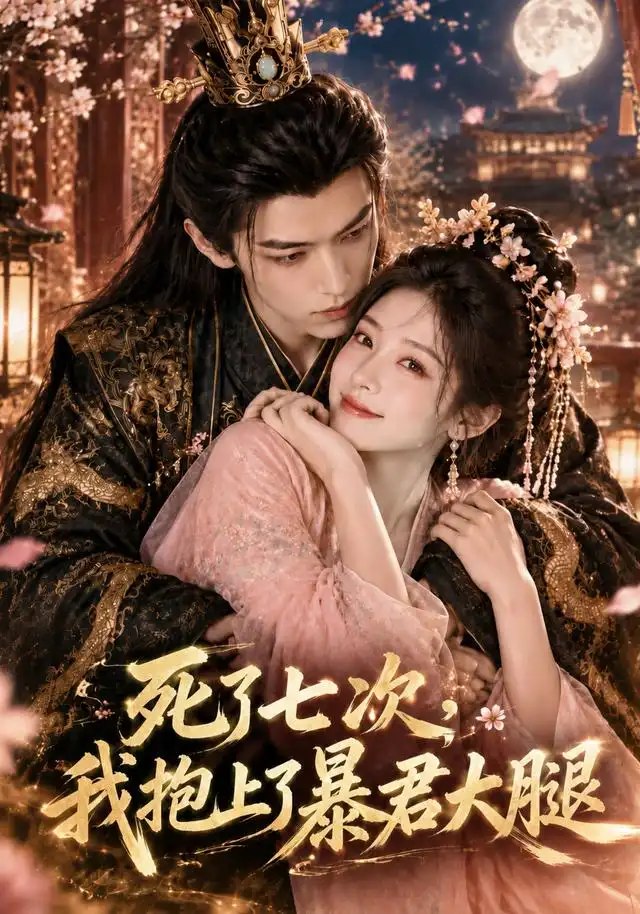 死了七次，我抱上了暴君大腿&死了七次我抱上了暴君大腿（62集）AI短剧 - 夸克网盘 资源封面图