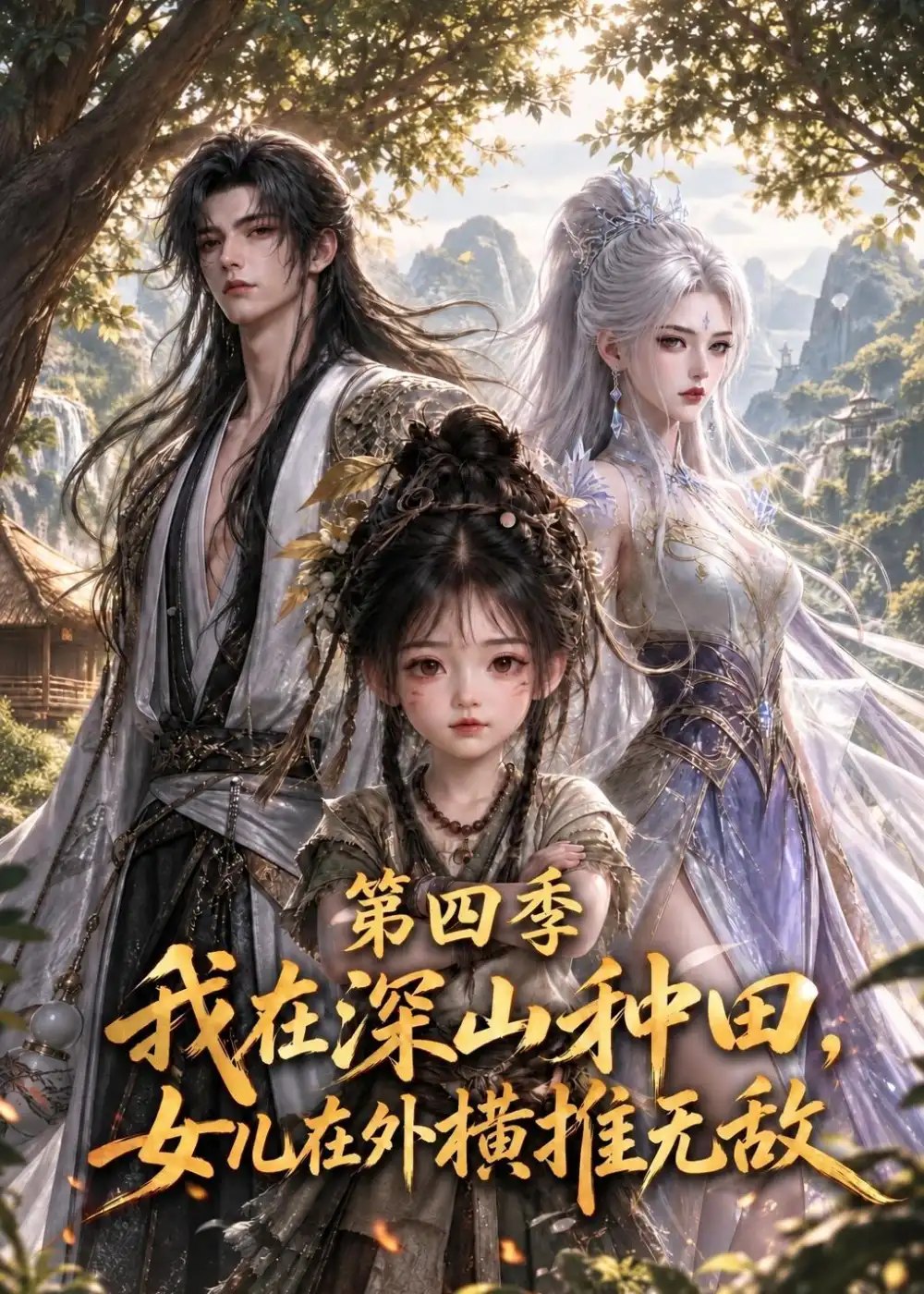 我在深山种田，女儿在外横推无敌第四季&我在深山种田女儿在外横推无敌第四季（148集）AI短剧 - 夸克网盘 资源封面图
