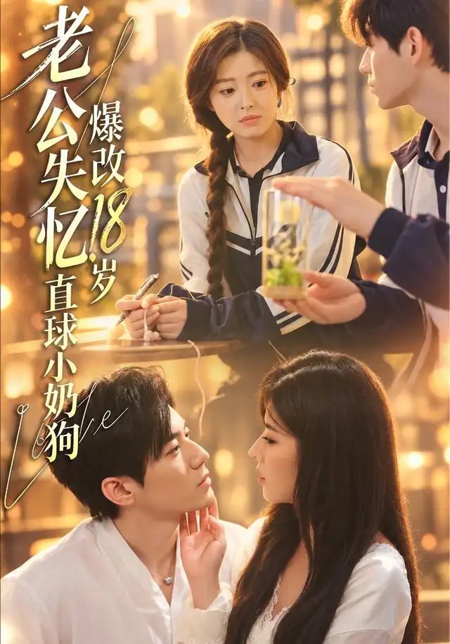 老公失忆，爆改18岁直球小奶狗&老公失忆爆改18岁直球小奶狗（40集）苗天添＆熊安妮 - 夸克网盘 资源封面图