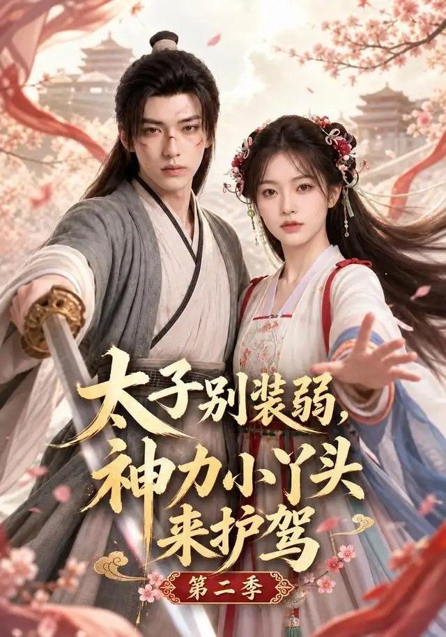 太子别装弱，神力小丫头来护驾第二季&太子别装弱神力小丫头来护驾第二季（180集）AI短剧 - 夸克网盘 资源封面图