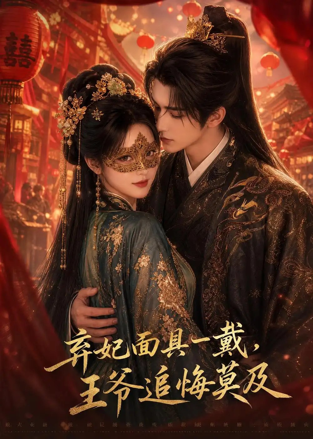 弃妃面具一戴，王爷追悔莫及&弃妃面具一戴王爷追悔莫及（24集）AI短剧 - 夸克网盘 资源封面图