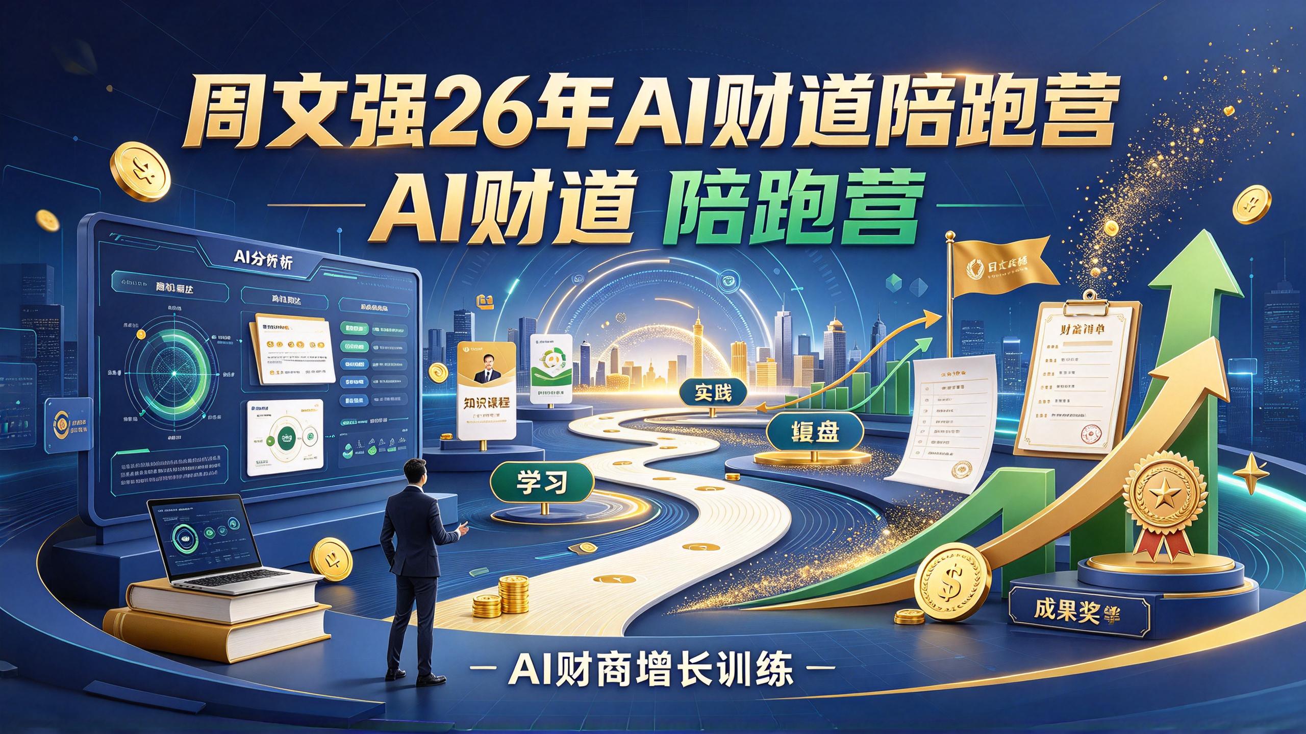 周文强26年AI财道陪跑营 - 夸克网盘 资源封面图