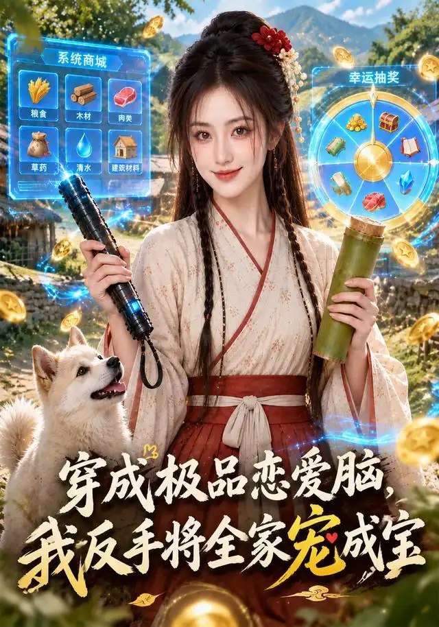 穿成极品恋爱脑，我反手将全家宠成宝&穿成极品恋爱脑我反手将全家宠成宝（67集）AI短剧 - 夸克网盘 资源封面图