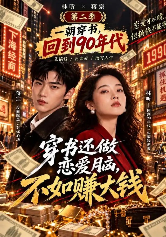 穿书还做恋爱脑，不如赚大钱第二季&穿书还做恋爱脑不如赚大钱第二季（87集）AI短剧 - 夸克网盘 资源封面图