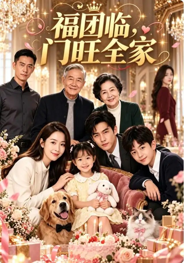 福团临门旺全家（218集）AI短剧 - 夸克网盘 资源封面图