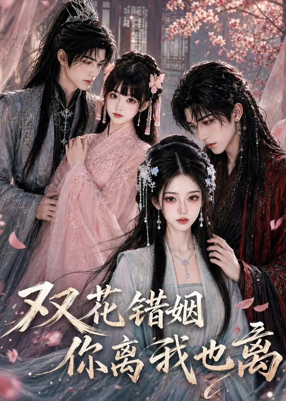 双花错姻你离我也离（59集）AI短剧 - 夸克网盘 资源封面图