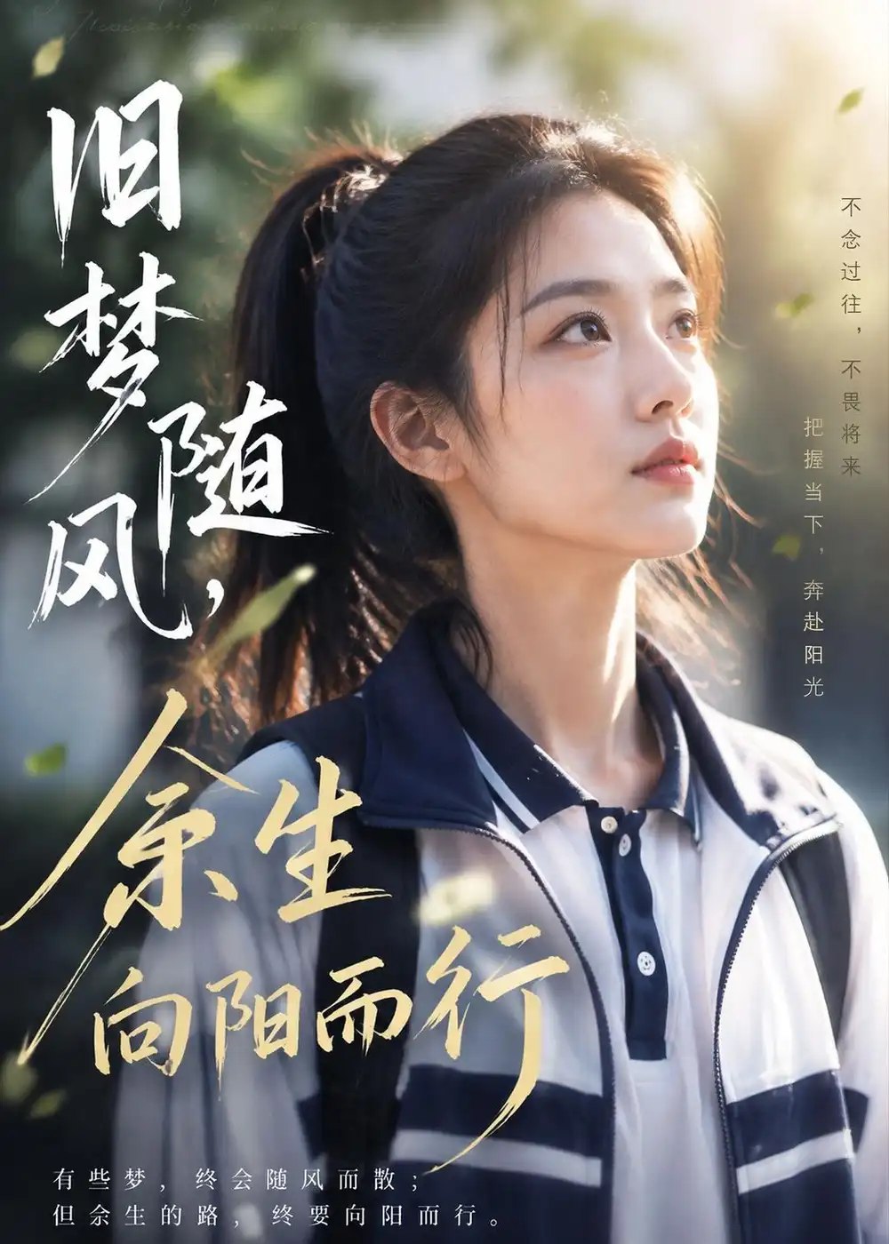 旧梦随风，余生向阳而行&旧梦随风余生向阳而行（55集）AI短剧 - 夸克网盘 资源封面图
