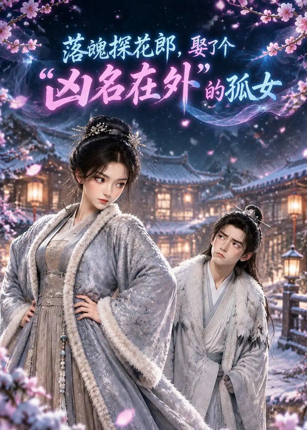 落魄探花郎，娶了个“凶名在外”的孤女&落魄探花郎娶了个凶名在外的孤女（49集）AI短剧 - 夸克网盘 资源封面图
