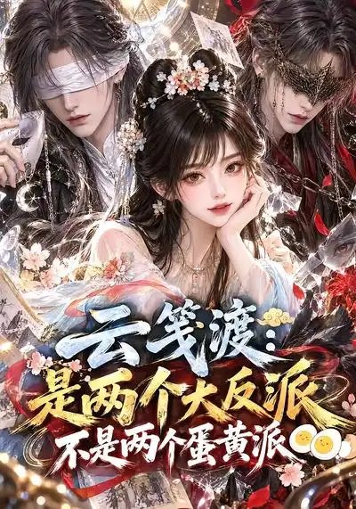 云笺渡：是两个大反派不是两个蛋黄派&云笺渡是两个大反派不是两个蛋黄派（100集）AI短剧 - 夸克网盘 资源封面图