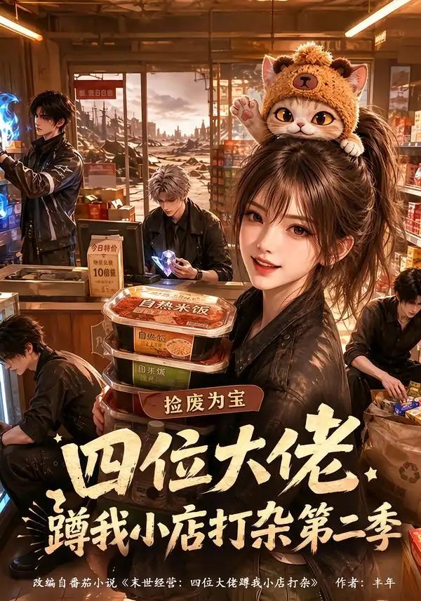 捡废为宝：四位大佬蹲我小店打杂第二季&捡废为宝四位大佬蹲我小店打杂第二季（127集）AI短剧 - 夸克网盘 资源封面图