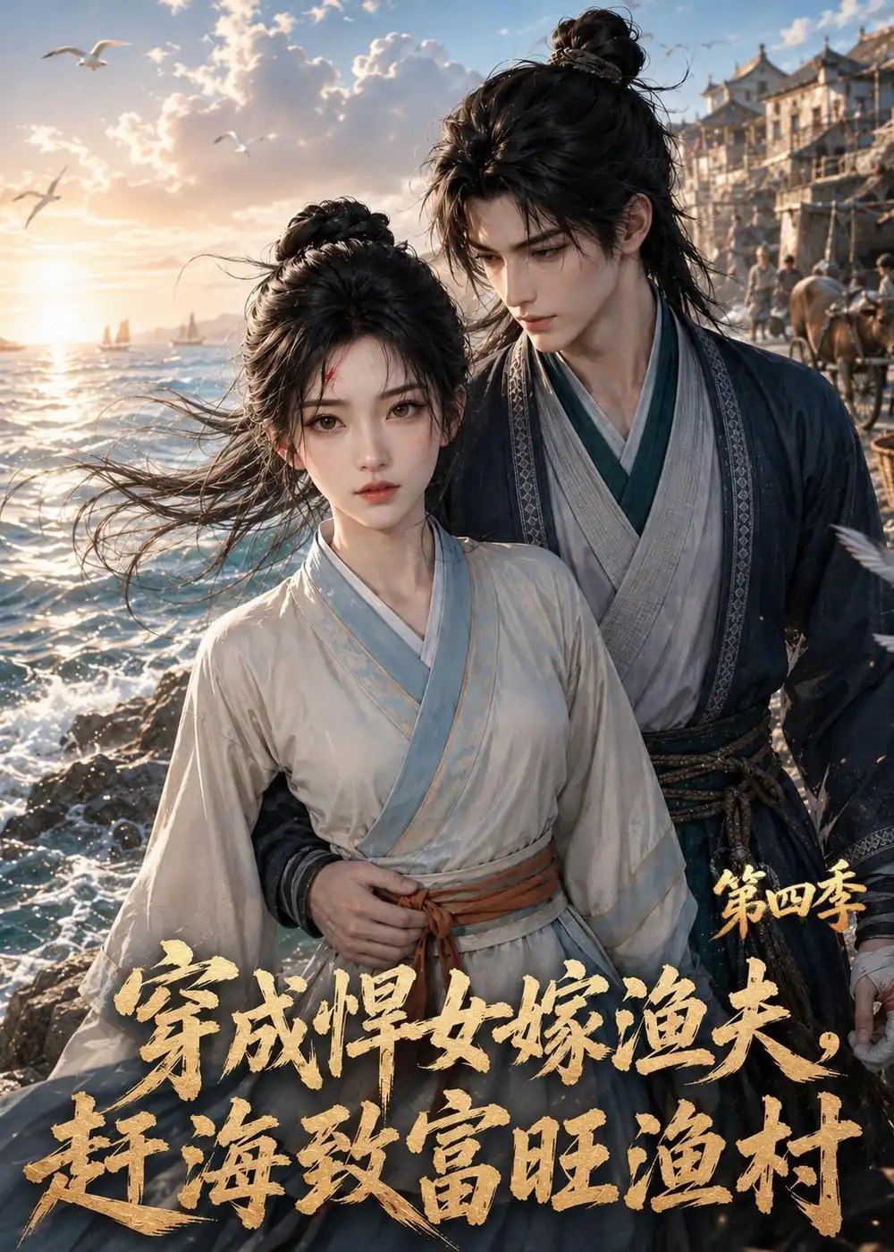 穿成悍女嫁渔夫，赶海致富旺渔村第四季&穿成悍女嫁渔夫赶海致富旺渔村第四季（112集）AI短剧 - 夸克网盘 资源封面图