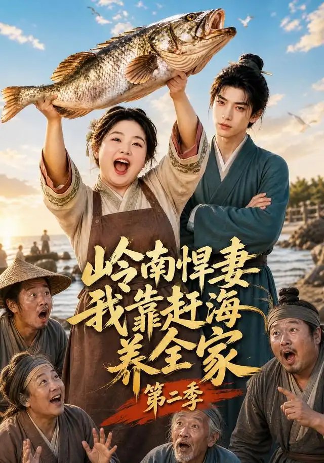 岭南悍妻：我靠赶海养全家第二季&岭南悍妻我靠赶海养全家第二季（130集）AI短剧 - 夸克网盘 资源封面图